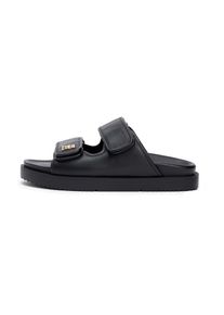 Tommy Hilfiger Pantolette Damen, schwarz, Gr&ouml;&szlig;e 36