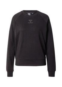 Hummel, Femmes Sweat de sport 'ICONS', gris fonc&eacute; / noir