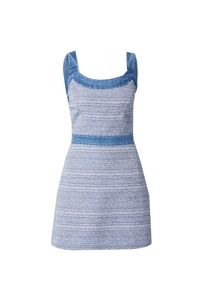 Guess, Femmes Robe 'ELSIE', bleu marine / bleu denim / bleu clair