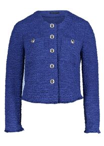 Betty Barclay - Jacke, blau, Gr. 44, Baumwolle