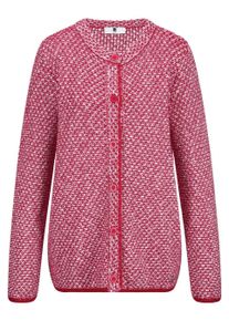 Emilia Lay - Strickjacke, rot, Gr. 44, Baumwolle