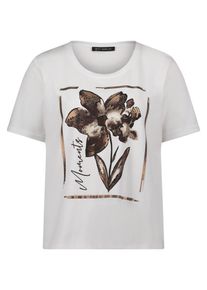 Betty Barclay - Rundhals-Shirt, weiss, Gr. 36, Baumwolle