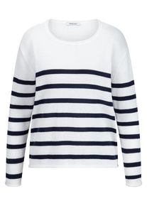 Peter Hahn - Rundhals-Pullover, weiss, Gr. 52, Baumwolle