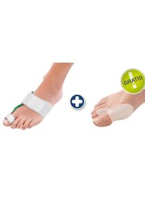 Hallufix Hallux Valgus Schiene + Gratis Ballenschutz (Gr. L)