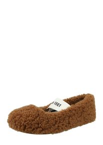 Moon Boot Hausschuh Damen, cognac, Gr&ouml;&szlig;e 38