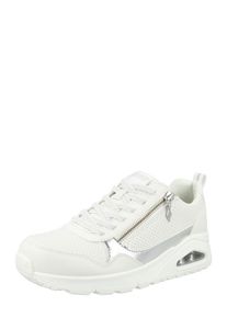 Skechers Sneaker 'UNO' Damen, silber / wei&szlig;, Gr&ouml;&szlig;e 35