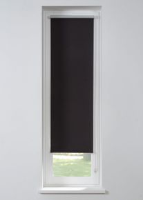 Verdunkelungsrollo einfarbig in schmalen Breiten in schwarz, 150x40 cm, bonprix