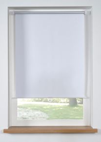 Verdunkelungsrollo einfarbig schnurlos in weiss, 150x50 cm, bonprix