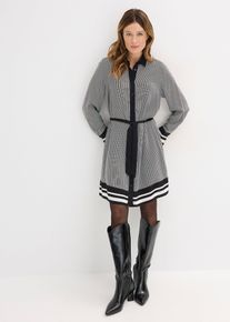 Blusenkleid in schwarz, Gr&ouml;sse 38, bonprix