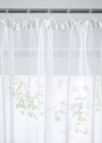 Rideau store uni (1 pce) en blanc100x300 cm, bonprix