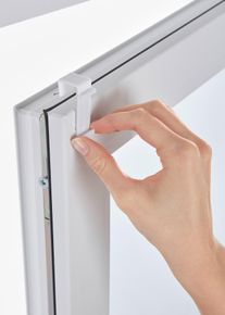 Doppelrollo in schmalen Breiten in weiss, 150x30 cm, bonprix