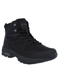 Hi-Tec, Unisex, Winterboots &raquo;Jackdaw WP Insulated&laquo; Snowboots, Winterstiefel, Winterschuhe, mit 200g Thinsulate Isolierung, schwarz, dk grau, 43, 