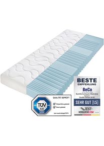 Beco, Komfortschaummatratze &raquo;Double Deluxe Matratze 20, Matratze in 90x200 cm und weiteren Gr&ouml;ssen&laquo; 20 cm hoch Raumgewicht: 28 kg/m&sup3; 1 Stk. tlg. 