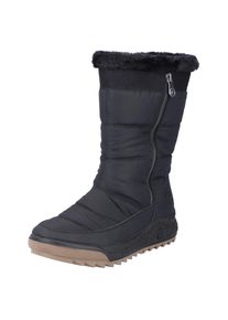 Rieker, Unisex, Winterstiefel , Winterboots, Snowboots mit wasserabweisender RiekerTEX-Membran, schwarz, 37, Winterstiefel mit abgestepptem Schaft