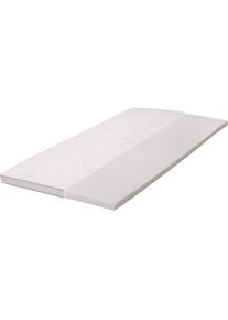 Hapo, Hapo Topper &raquo;"Paris", Kaltschaumtopper in verschiedenen Breiten&laquo; Silvercare-Bezug mit antibakterieller Ausr&uuml;stung, wei&szlig;, Kaltschaum, B/L: 90 cm 