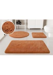 Goodproduct, GOODproduct Badematte &raquo;Kaarin&laquo; H&ouml;he 30 mm rutschhemmend beschichtet schnell trocknend Badteppich, getuftet, flauschig, hochflor, grosse 