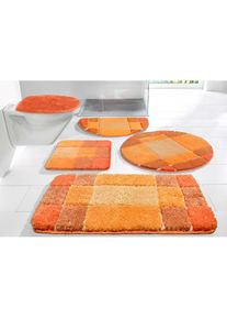 my home, my home Badematte &raquo;Pia, Badvorleger, Badezimmer Teppich&laquo; H&ouml;he 20 mm rutschhemmend beschichtet fussbodenheizungsgeeignet schnell trocknend 