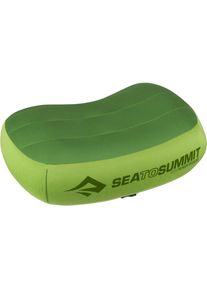 Sea To Summit, Sea To Summit Reisekissen &raquo;Aeros Premium Pillow&laquo;, gr&uuml;n, Polyester, Spezielle Konstruktion passt sich optimal der Kopfform an