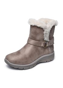 Skechers, Unisex, Winterstiefel &raquo;EASY GOING-DREAMERS MOVE&laquo; Schlupfstiefel, Snowboots, Winterschuh mit Slip-Ins Schafteinstieg, taupe, braun, 35, 