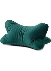 G&ouml;zze G&ouml;zze, Nackenkissen &raquo;Lesekissen California&laquo;, dunkelgr&uuml;n, B/H/L: 40cm x 19cm x 25cm, Nackenkissen