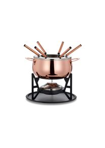 Jelmoli Fondue &raquo;Oak & Steel 11 Teile&laquo;, rosegoldfarben