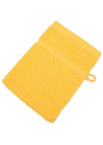 G&ouml;zze G&ouml;zze, Waschhandschuh &raquo;Sylt&laquo;, goldfarben, Frottier, 4 Stk.