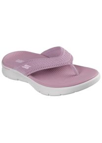 Skechers, Unisex, Zehentrenner &raquo;GO WALK FLEX SANDAL&laquo; Badeschuh, Strandschuh, Sommerschuh mit Goga Mat Fussbett, mauve, 42, Sportives Modell von 