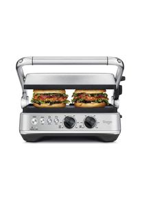 Sage, Kontaktgrill &raquo; Kontaktgrill BBQ & Press 1800&laquo; 1800 W, schwarz, Neigung des Grills verstellbar in horizontaler oder vertikaler Form