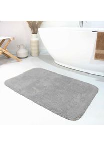 Wecon Home Basics, Wecon home Basics Badematte &raquo;Ole WB-2721&laquo; H&ouml;he 20 mm fussbodenheizungsgeeignet 100% Baumwollflor, waschbar, einfarbig, 