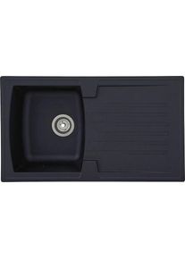 respekta, respekta Einbausp&uuml;le, schwarz, Verbundwerkstoff