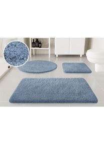 Goodproduct, GOODproduct Badematte &raquo;Kaarin&laquo; H&ouml;he 30 mm rutschhemmend beschichtet schnell trocknend Badteppich, getuftet, flauschig, hochflor, grosse 
