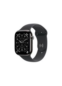 Apple, Smartwatch &raquo;Watch Series 11&laquo; ( ) Watch OS, schwarz, &laquo;Digital-Crown&raquo; mit haptischem Feedback, Seitentaste, Doppeltipp Geste, Siri