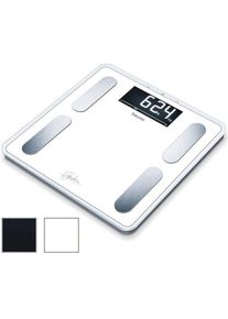 Beurer, Beurer K&ouml;rper-Analyse-Waage &raquo;BF 400 Signature Line&laquo;, wei&szlig;, Einheitsgr&ouml;&szlig;e, K&ouml;rper-Analyse-Waage