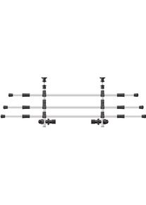 Trixie, Trixie Tierabsperrgitter &raquo;Auto-Gitter Friends on Tour Aluminium&laquo; Aluminium Montage ohne Bohren und Schrauben, silberfarben, Aluminium, F&uuml;r den