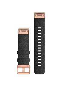 Garmin, Wechselarmband &raquo;QuickFit 20&laquo;, schwarz meliert mit teilen in rosegold, Einheitsgr&ouml;&szlig;e, Wechselarmband