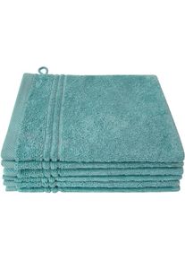 Dyckhoff, Waschhandschuh &raquo;Nature&laquo;, ozean, Baumwolle, B/L: 16 cm x 21 cm