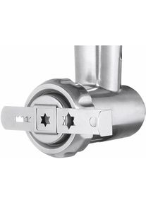 WMF, WMF Spritzgeb&auml;ckvorsatz &raquo;Profi Plus&laquo; Nur verwendbar mit WMF Profi Plus Fleischwolf, edelstahlfarben, Einheitsgr&ouml;&szlig;e, Spritzgeb&auml;ckvorsatz