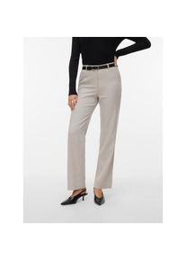 V&eacute;ro Moda Vero Moda, Unisex, Anzughose &raquo;VMZAMIRA BESTIE MW STRAIGHT PANT NOOS&laquo;, light grau melange, S, L&auml;nge 32, Hose von Vero Moda