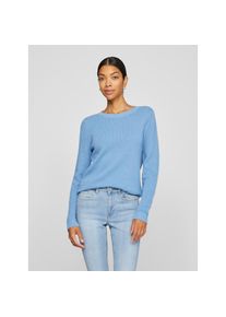 Vila, Unisex, Rundhalspullover &raquo;VIDALO O-NECK L/S KNIT TOP- NOOS&laquo;, blissful blau, S, Basic Strickpullover von Vila