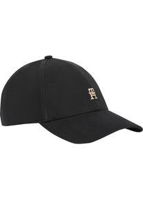 Tommy Hilfiger, Unisex, Baseball Cap &raquo;ELEVATED CHIC CAP&laquo; Mit festem Schirm, schwarz, Einheitsgr&ouml;&szlig;e, Baseball Cap von Tommy Hilfiger