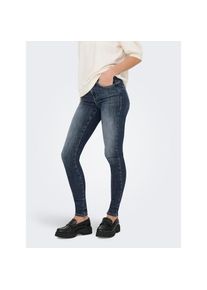 Only, Unisex, Only Skinny-fit-Jeans &raquo;ONLPOWER MID SKIN PUSHUP DNM REA167 NOOS&laquo;, special blau grau denim, M, L&auml;nge 32, Skinny Fit Jeans von Only