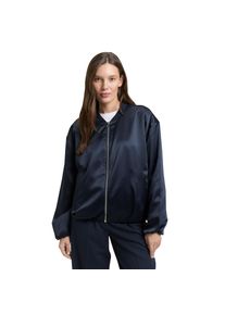 Tom Tailor, Unisex, Tom Tailor Blouson mit Bomberkragen, sky captain blau, L, Cabanjacke von Tom Tailor