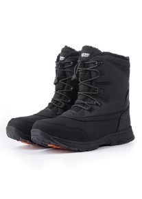 Icepeak, Herren, Winterboots &raquo;ALMONT MR&laquo; Winterschuhe, Winterstiefel, Snowboots, gef&uuml;ttert & wasserabweisend, basic schwarz, 41, Begueme Winterboots 