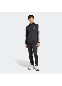adidas Sportswear, Herren, adidas Sportswear Trainingsanzug &raquo;M 3S FT TT TS&laquo; 2 tlg. zweiteiliges Set, aus French-Terry-Material, mit Rippdetails, 