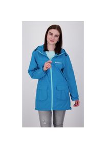 DEPROC Active, Unisex, DEPROC Active Regenmantel &raquo;ROBSON LONG WOMEN&laquo; auch in Grossen Gr&ouml;ssen erh&auml;ltlich, petrol, 36 (S), Wind- und wasserdicht,
