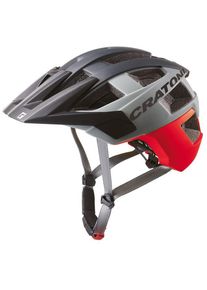 Cratoni, Fahrradhelm &raquo;AllSet&laquo;, rot, schwarz matt, 59/61 Kopfumfang: 59cm - 61cm, Fahrradhelm