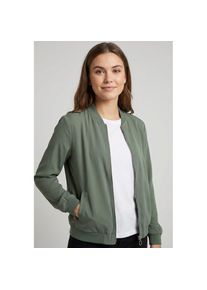 V&eacute;ro Moda Vero Moda, Unisex, Kurzjacke &raquo;VMCONNY, leichte Jacke f&uuml;r den &Uuml;bergang&laquo; seitliche Eingrifftaschen, Rippb&uuml;ndchen, laurel wreath, L, Leichter Blouson von