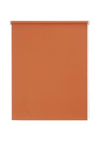 SUNLINES, SUNLINES Seitenzugrollo &raquo;Uni&laquo; verdunkelnd energiesparend mit Bohren 1 St&uuml;ck, einfarbig, terra, Baumwolle