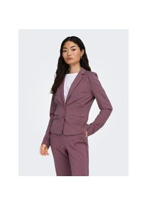 Only, Unisex, Only Jerseyblazer &raquo;ONLPOPTRASH &ndash; 2-Knopf Blazer mit taillierter Silhouette&laquo; regular fit, Milano Rib, Materialmix, Reverskragen, 