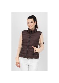 Lpo, Unisex, LPO Steppweste &raquo;GREENLAND II VEST Women&laquo; zum Wenden, braun, 40/42 (M), Modische Unisex Steppweste